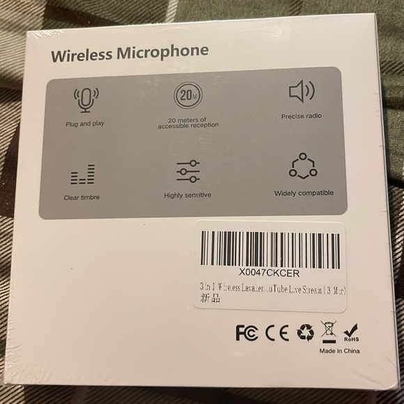 Mini wireless microphone set - Picture 2 of 4